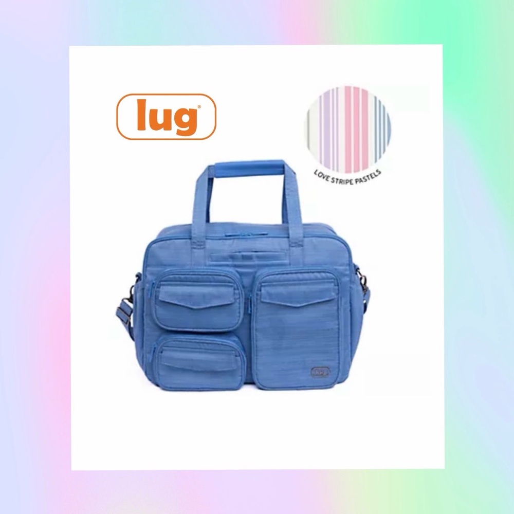 Lug puddle jumper, duffel 2 brushed Marina
🩷🤍🩵🩷🤍🩵